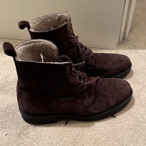 Men's Brown Suede Boots